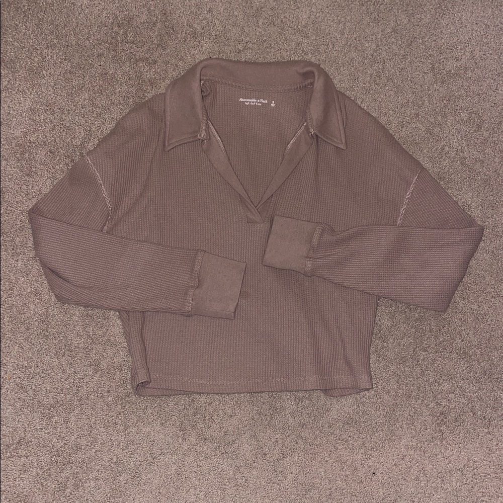 Abercrombie & Fitch Collared Long Sleeve